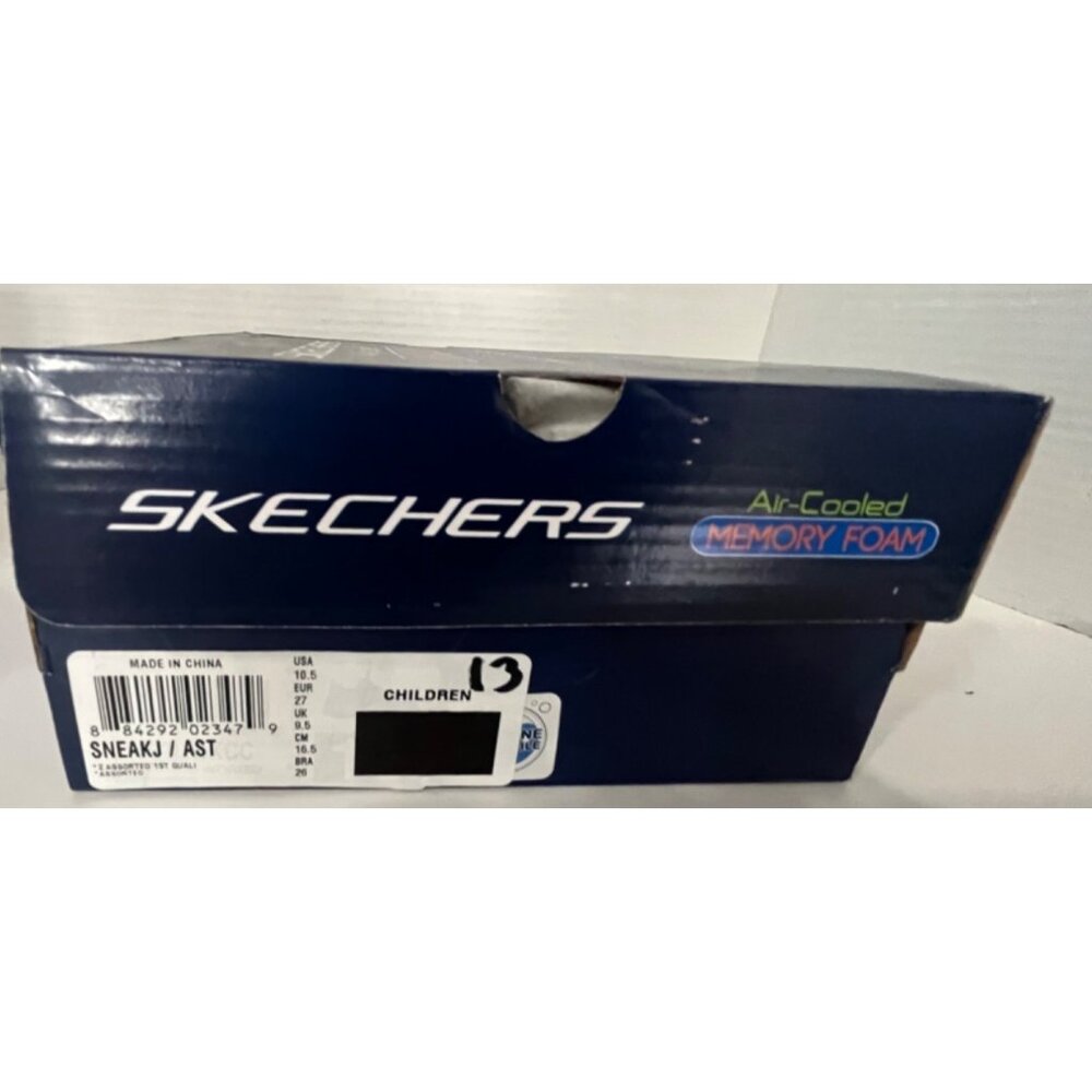 SKECHERS TECHNO STRIDES WORIZO Boy’s SHOEs, Black, Sz. 13 - Picture 11 of 11